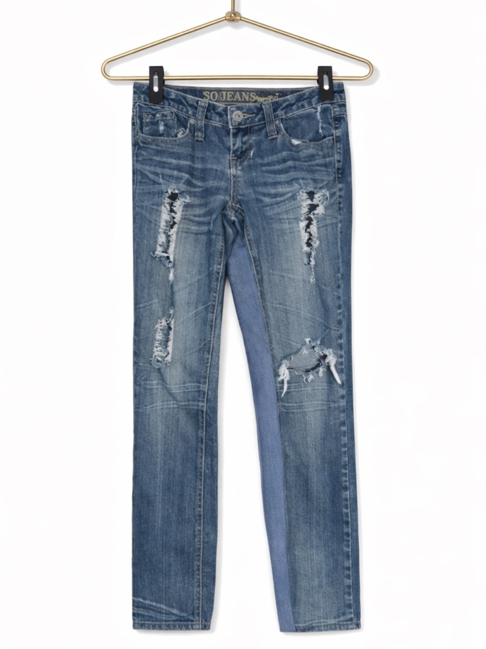 ZCO Jeans Ripped Skinny Jeans Women’s Size 3 Premium Denim 28x32